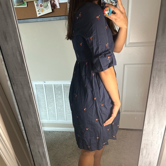 Tea N Rose Anthropolgie Cotton Dress Embroidered - Picture 3 of 10